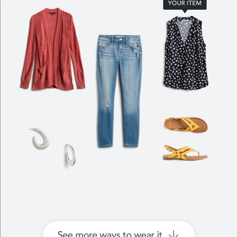 Sleeveless blouse